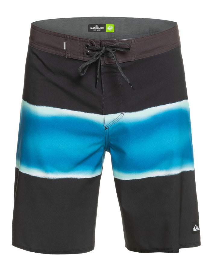  QUIKSILVER BOARDSHORTS SURFSILK NEW WAVE 19" BLACK