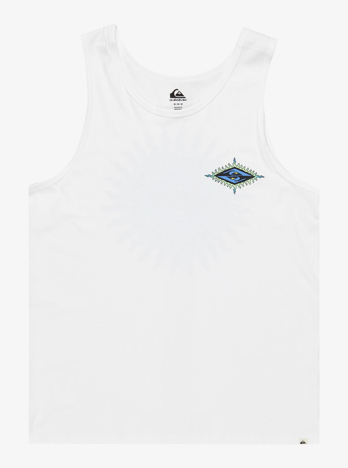  QUIKSILVER EV BEACH BLAST TANK WHITE