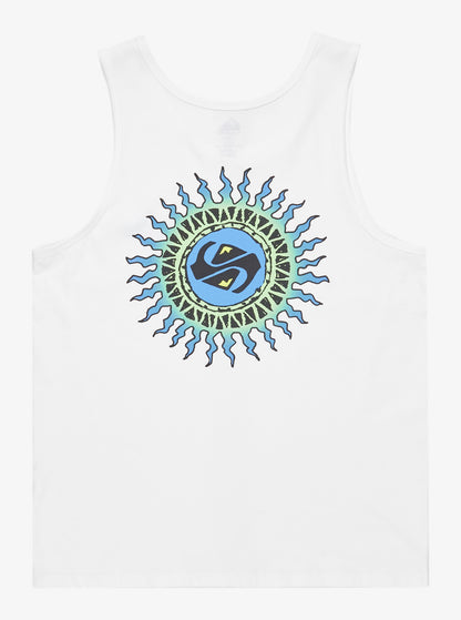  QUIKSILVER EV BEACH BLAST TANK WHITE