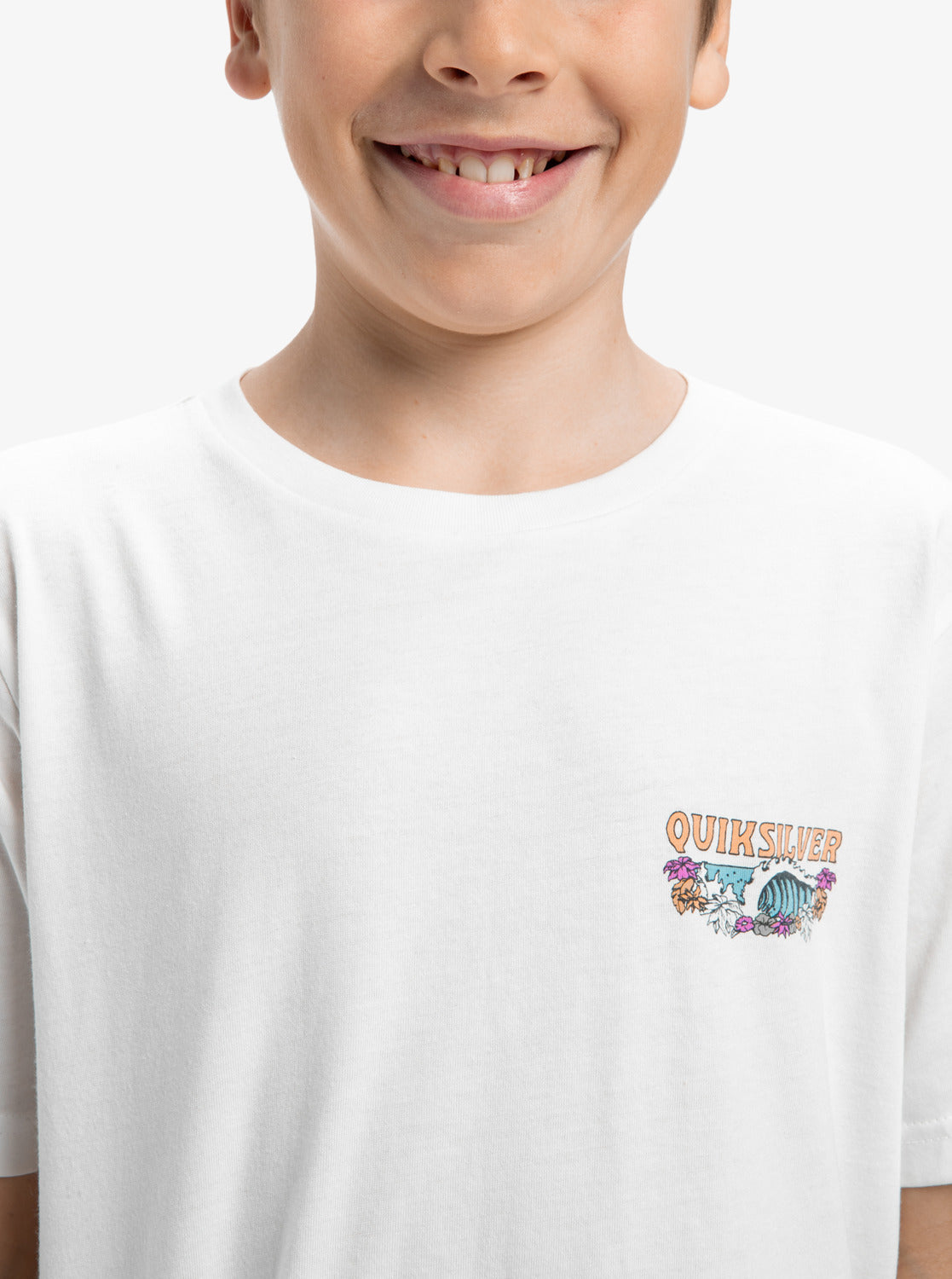  QUIKSILVER EVO AQUA WILD T-SHIRT FOR BOYS 8-16