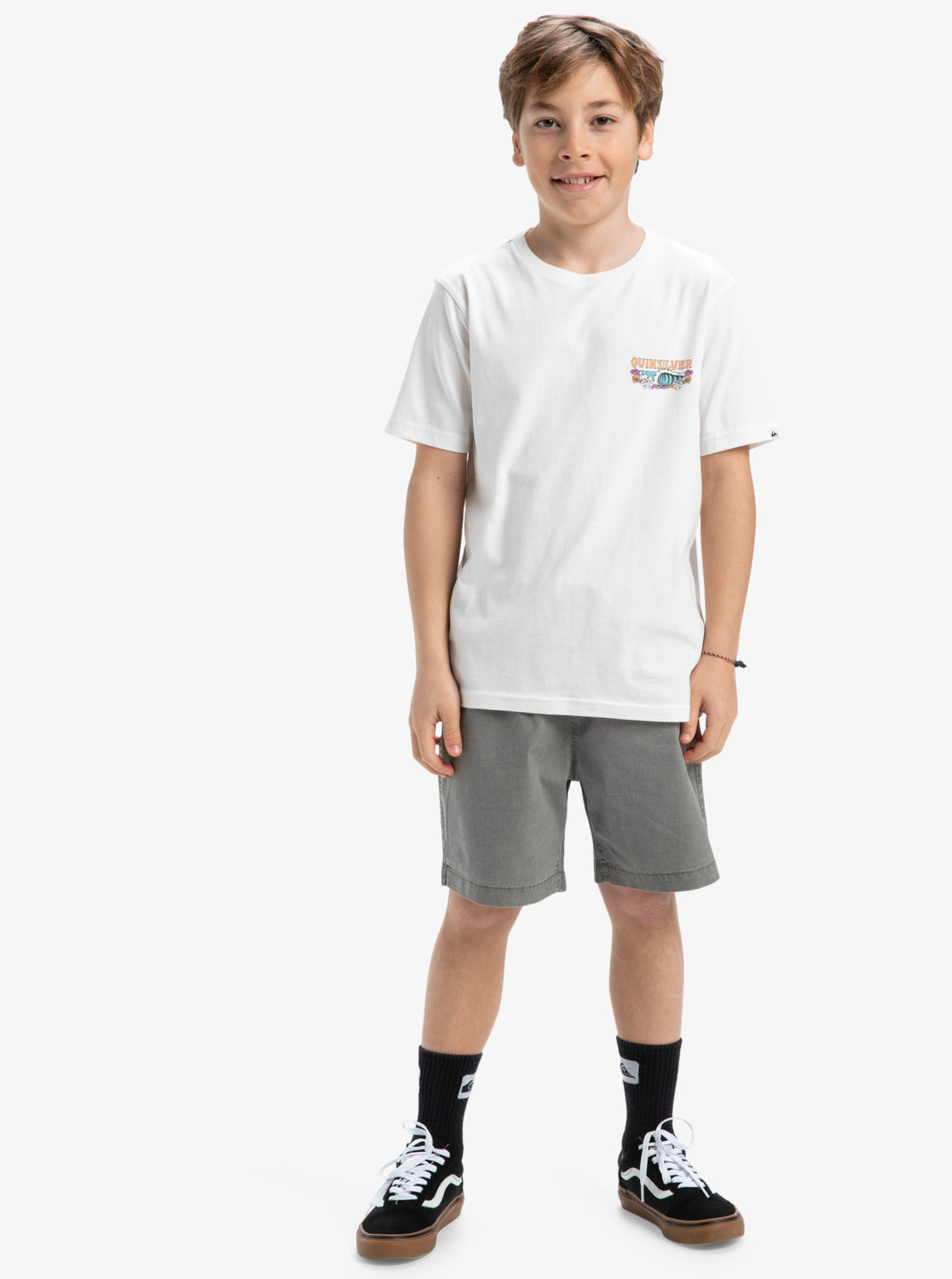  QUIKSILVER EVO AQUA WILD T-SHIRT FOR BOYS 8-16