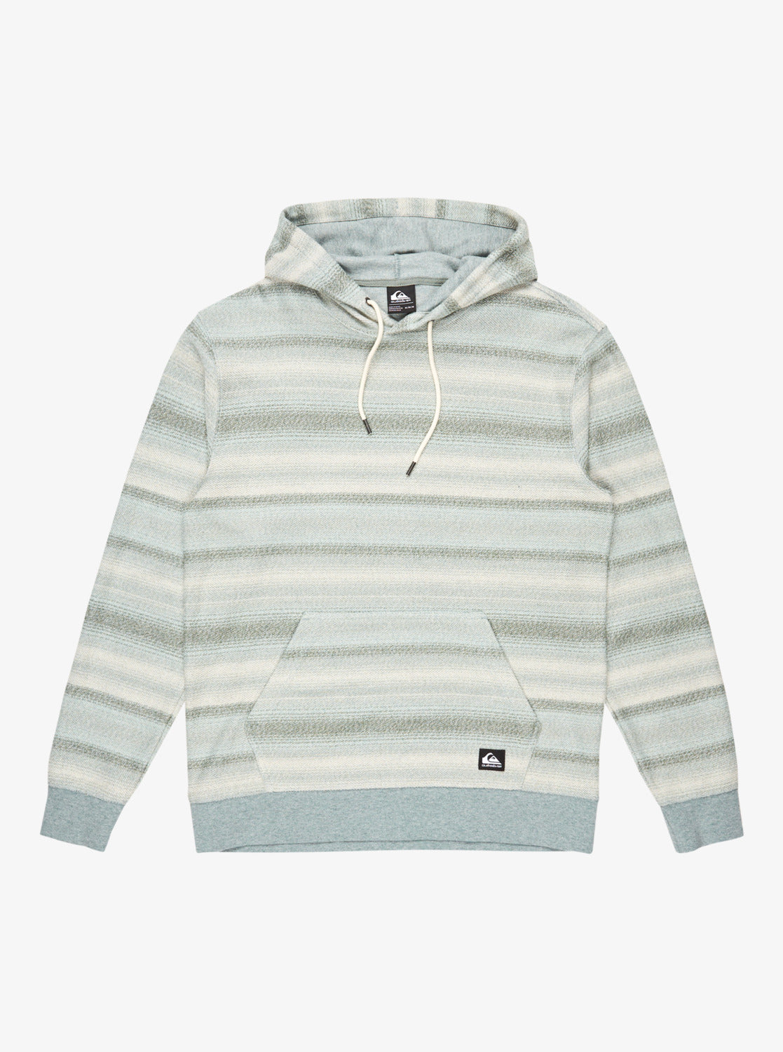  QUIKSILVER GREAT OTWAY HOODIE ABBEY STONE GREY OTWAY