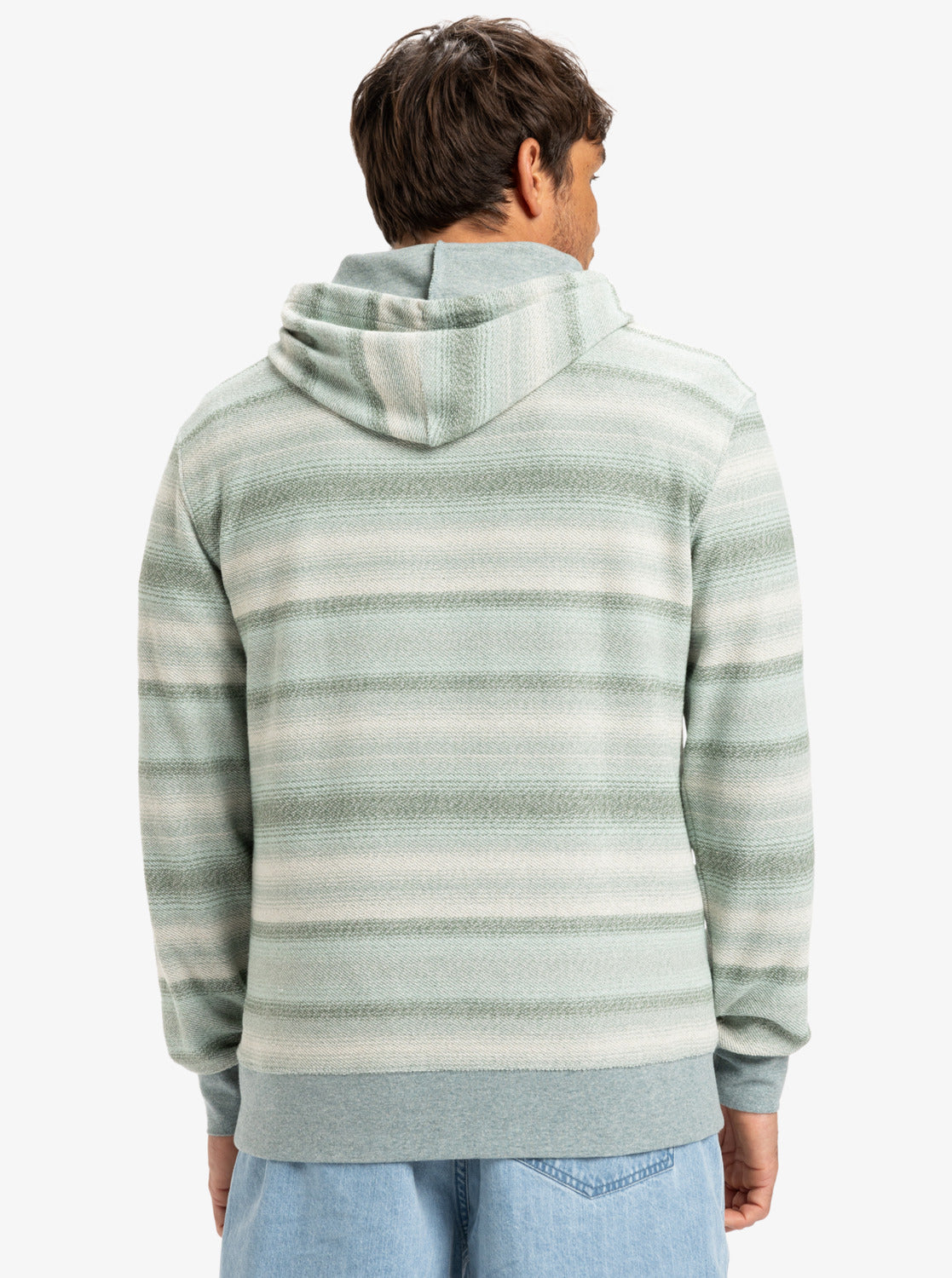  QUIKSILVER GREAT OTWAY HOODIE ABBEY STONE GREY OTWAY