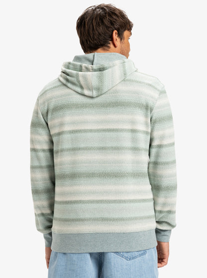  QUIKSILVER GREAT OTWAY HOODIE ABBEY STONE GREY OTWAY