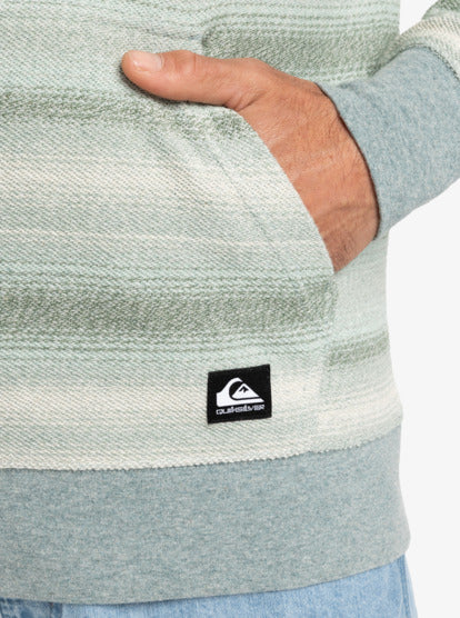  QUIKSILVER GREAT OTWAY HOODIE ABBEY STONE GREY OTWAY