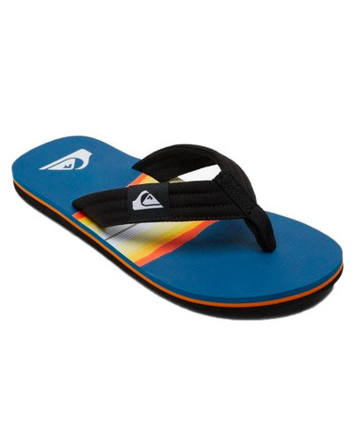  QUIKSILVER MOLOKAI LAYBACK SANDALS BLACK