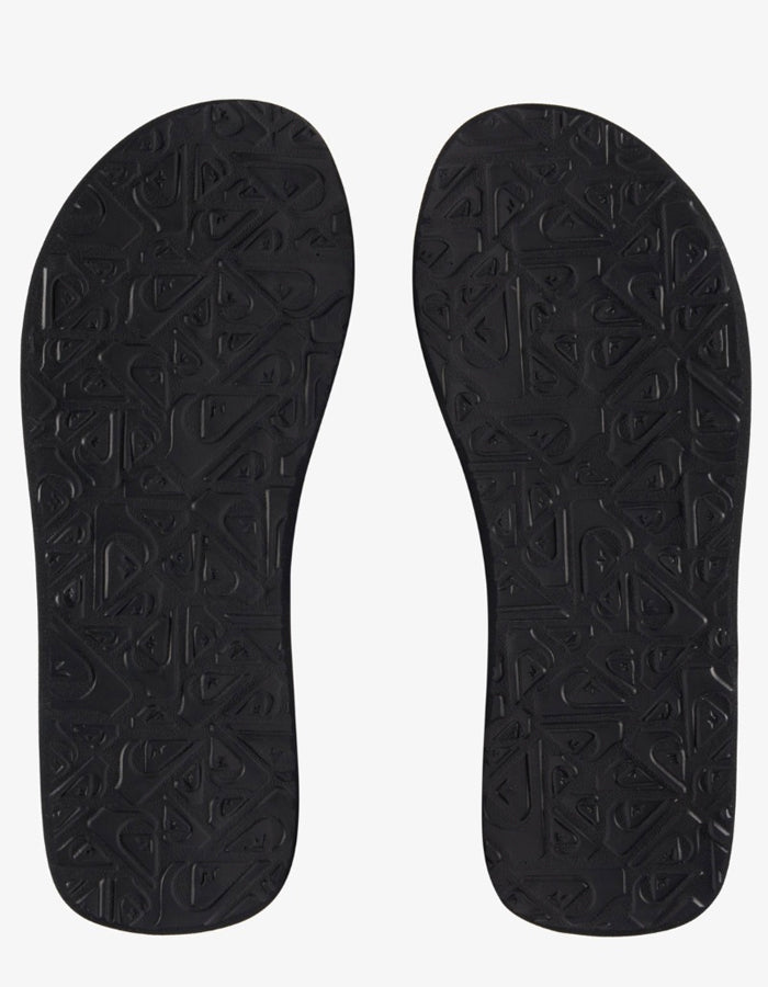  QUIKSILVER MOLOKAI LAYBACK SANDALS BLACK BLUE