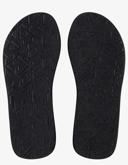  QUIKSILVER MOLOKAI SATURN LAYBACK SANDALS BLACK