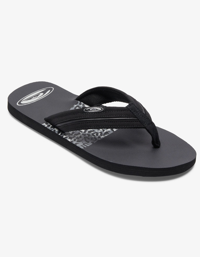  QUIKSILVER MOLOKAI SATURN LAYBACK SANDALS BLACK