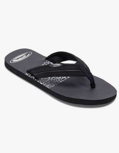  QUIKSILVER MOLOKAI SATURN LAYBACK SANDALS BLACK