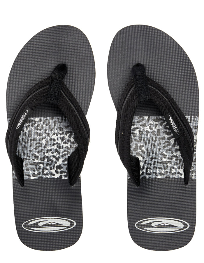  QUIKSILVER MOLOKAI SATURN LAYBACK SANDALS BLACK