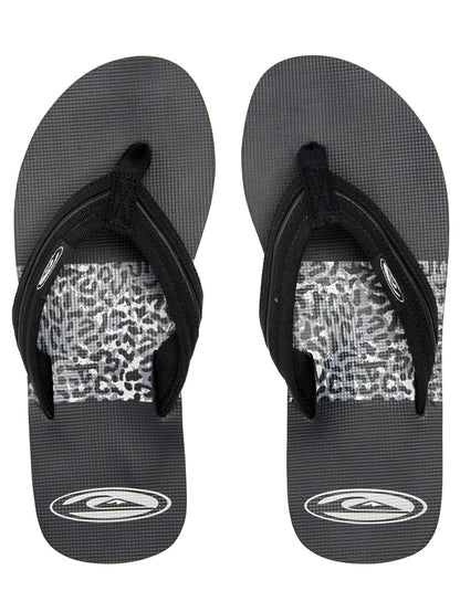  QUIKSILVER MOLOKAI SATURN LAYBACK SANDALS BLACK