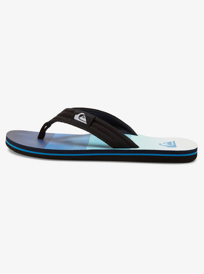  QUIKSILVER MOLOKAI LAYBACK SANDALS BLUE 6