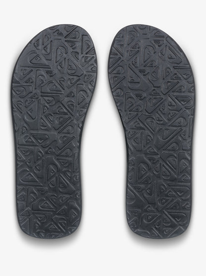  QUIKSILVER MOLOKAI LAYBACK II SANDALS BLACK CONNECT