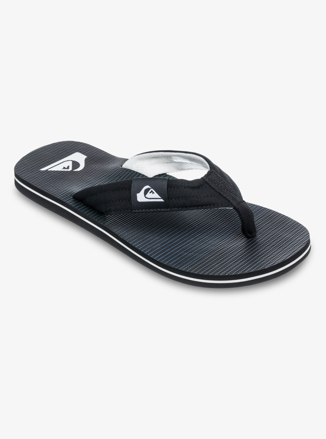  QUIKSILVER MOLOKAI LAYBACK II SANDALS BLACK CONNECT