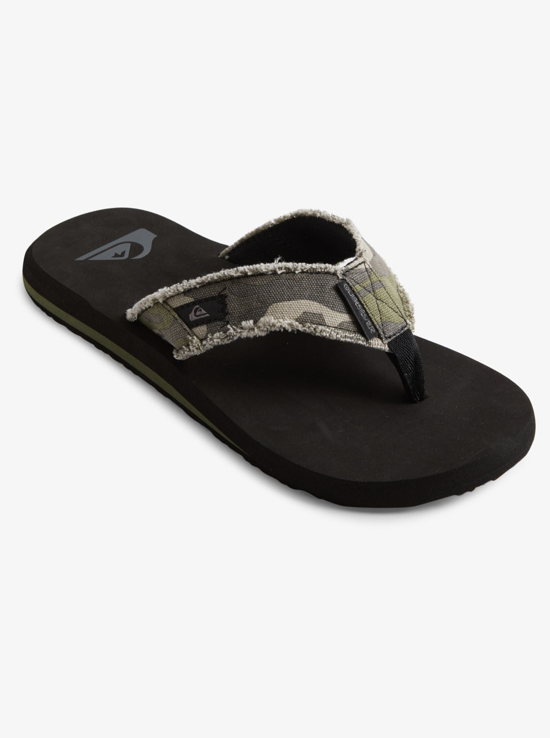  QUIKSILVER MONKEY ABYSS SANDALS GREEN BROWN BLACK