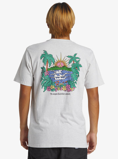  QUIKSILVER ISLAND SUNRISE T-SHIRT