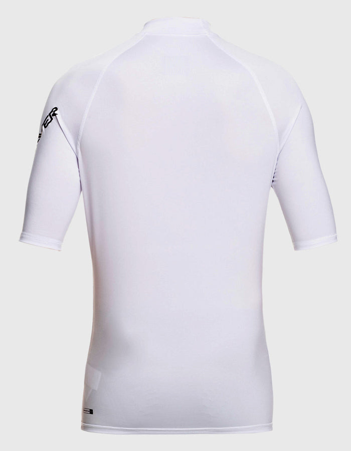  QUIKSILVER LYCRA SURF ALL TIMES SHORT SLEEVE BOYS UPF50 8-16