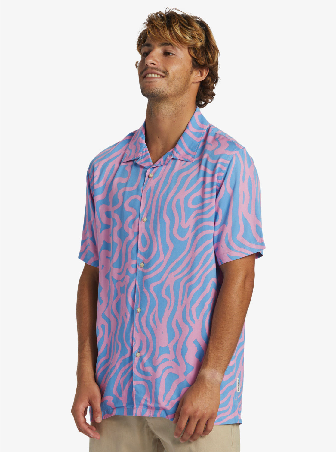  QUIKSILVER POOL PARTY CASUAL SHORT SLEEVE SHIRT