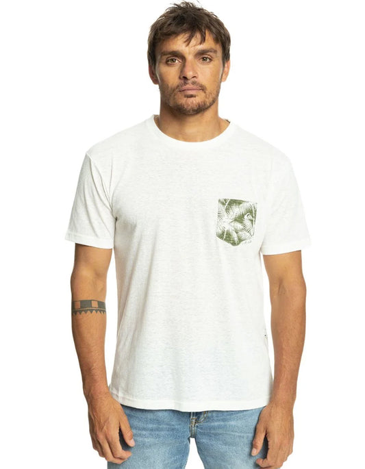  QUIKSILVER RETRO PLAN T-SHIRT