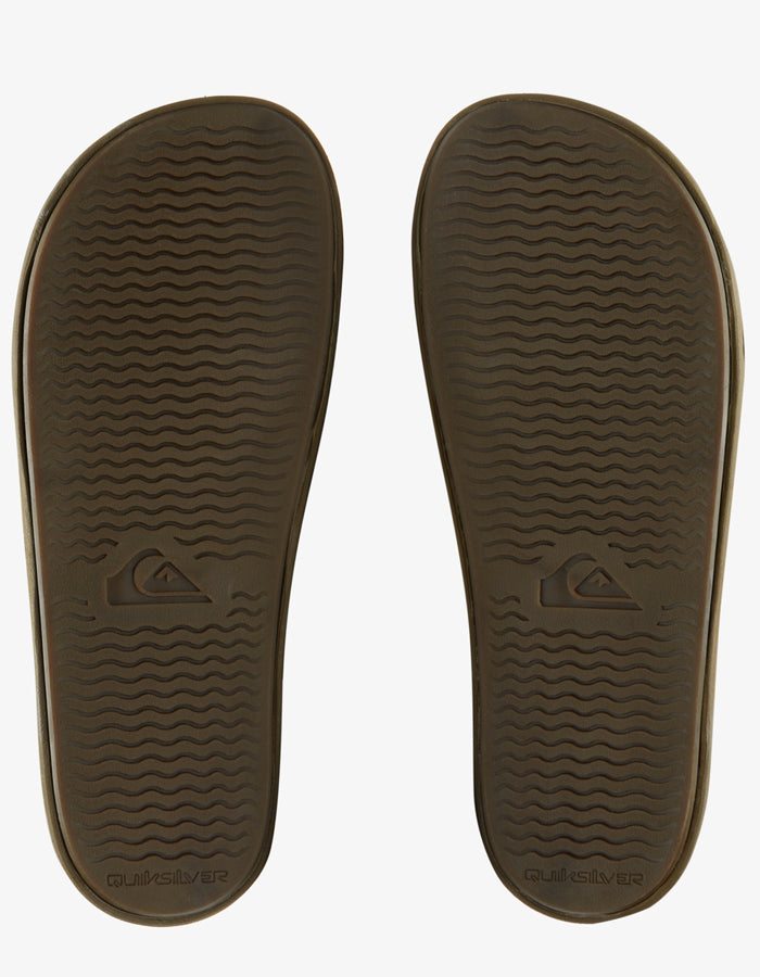  QUIKSILVER RIVI LEATHER DOUBLE ADJUST SANDALS