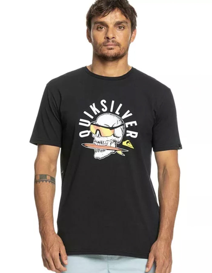  QUIKSILVER ROCKING SKULL T-SHIRT