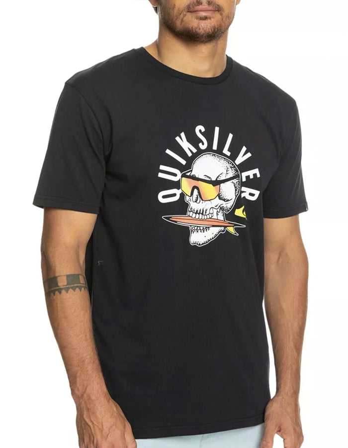  QUIKSILVER ROCKING SKULL T-SHIRT