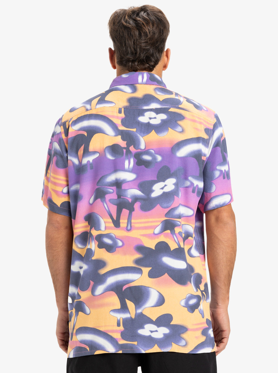  QUIKSILVER SAFE PARADISE SHORT SLEEVE SHIRT