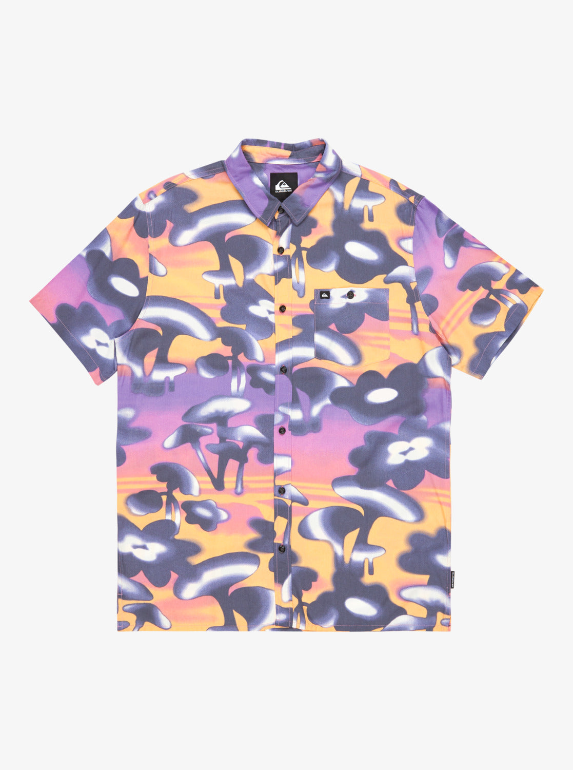  QUIKSILVER SAFE PARADISE SHORT SLEEVE SHIRT