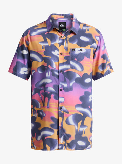  QUIKSILVER SAFE PARADISE SHORT SLEEVE SHIRT