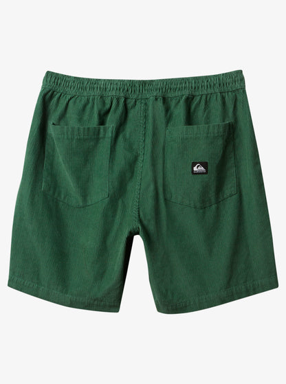  QUIKSILVER TAXER CORD SHORTS FROSTY BRUCE