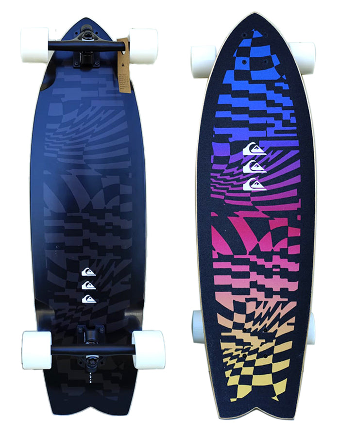  QUIKSILVER SKATEBOARD RAD CRUISER 32"