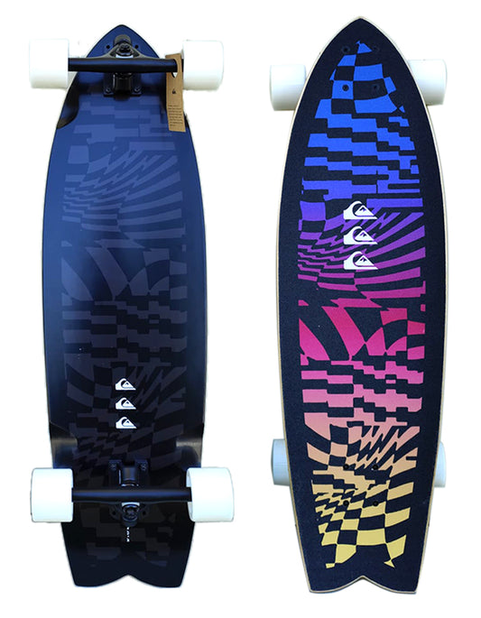  QUIKSILVER SKATEBOARD RAD CRUISER 32"