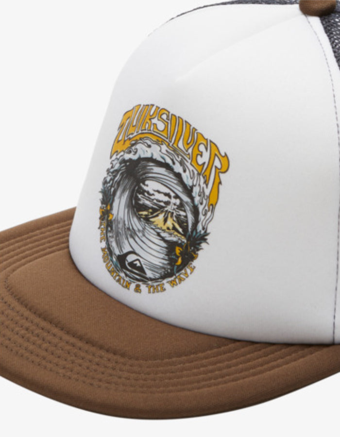  QUIKSILVER TRUCKER CAP FOR BOYS