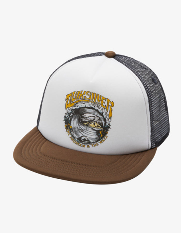  QUIKSILVER TRUCKER CAP FOR BOYS