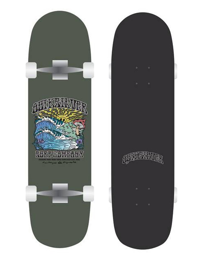  QUIKSILVER THE TRIP SKATEBOARD 8.375