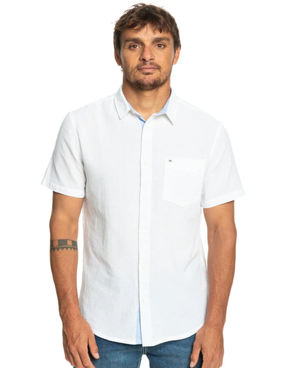  QUIKSILVER TIME BOX SHORT SLEEVE SHIRT