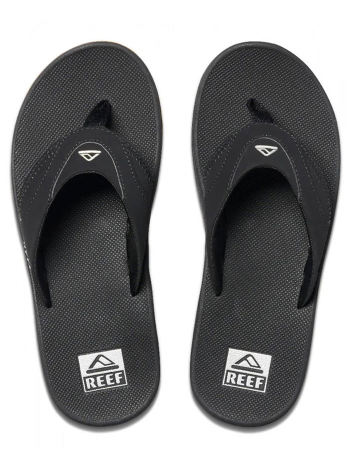  REEF SANDALS FANNING BLACK SILVER