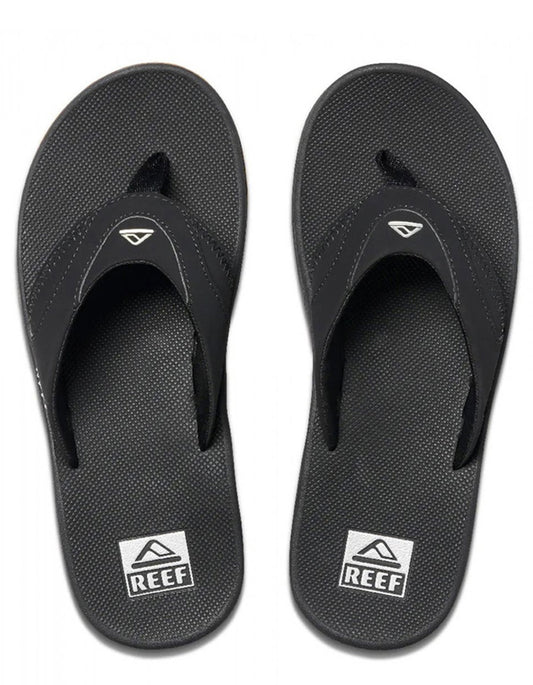  REEF SANDALS FANNING BLACK SILVER
