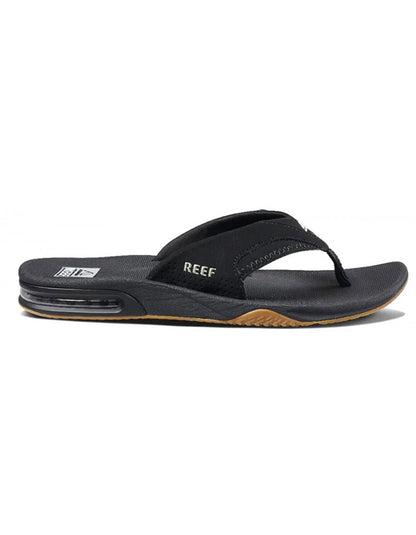  REEF SANDALS FANNING BLACK SILVER