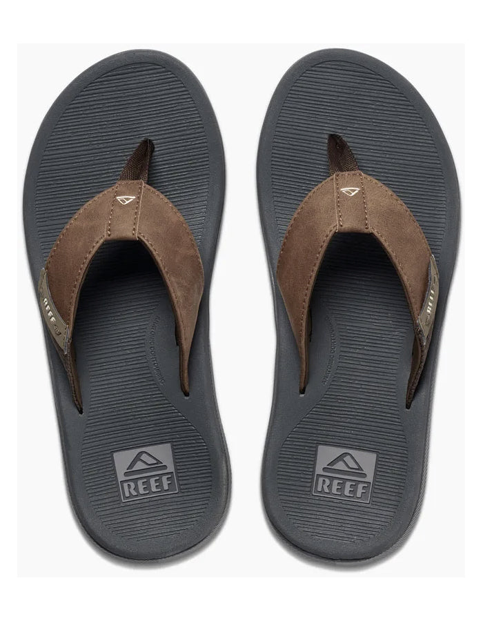  REEF SANDALS SANTA ANA GREY TAN