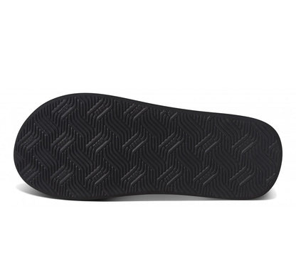  REEF THE LAYBACK FLIP FLOPS BLACK/TAN