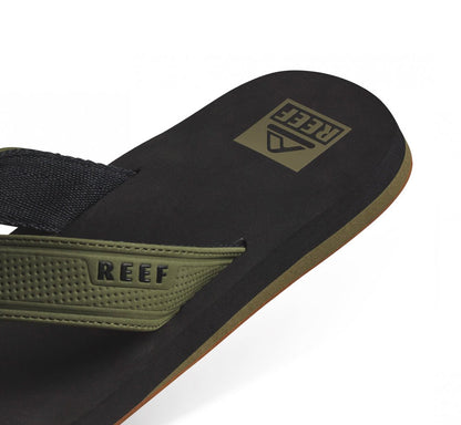  REEF THE LAYBACK FLIP FLOPS GREEN