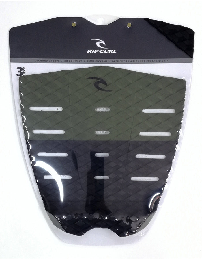  RIP CURL 3 PIECE TRACTION DLX SURF PAD