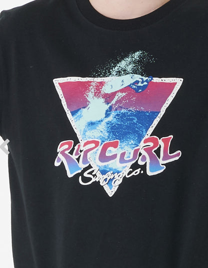  RIP CURL ACTION TEE BOY BLACK