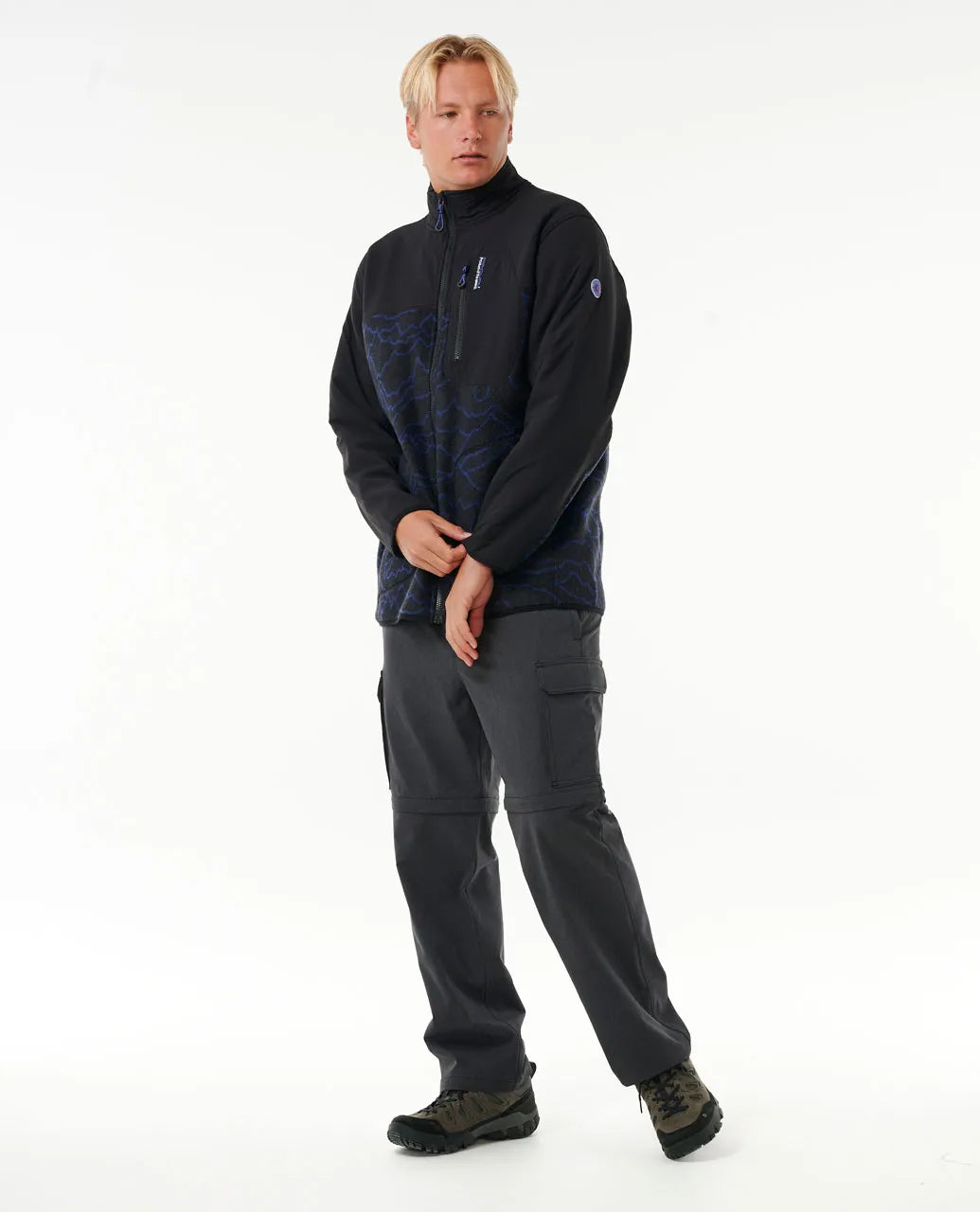  RIP CURL ANTI SERIES ZIP CREW