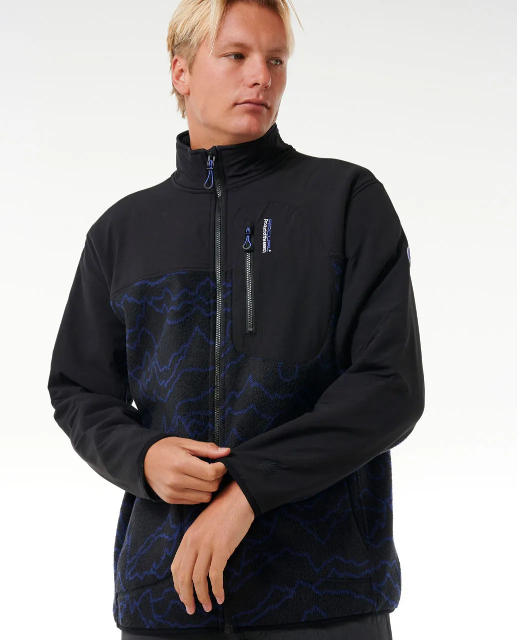  RIP CURL ANTI SERIES ZIP CREW