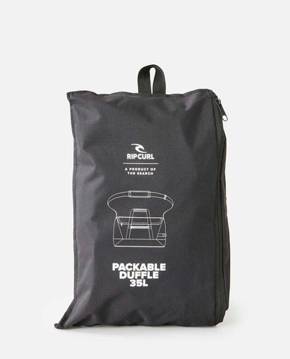  RIP CURL DUFFLE MIDNIGHT TRAVEL 35L PACKABLE