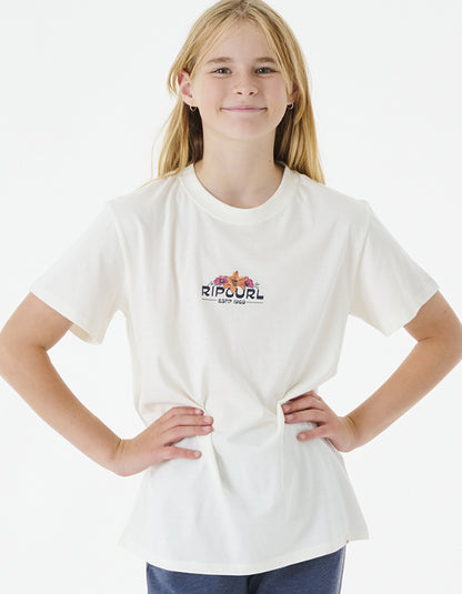  RIP CURL BRIGHTER SUN TEE GIRL
