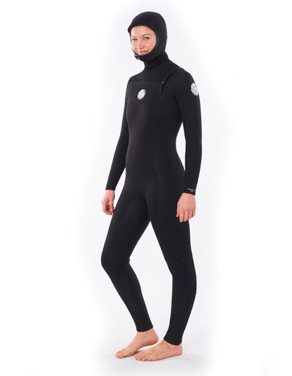  RIP CURL WOMEN DAWN PATROL HOOD 5/4 CHEST ZIP